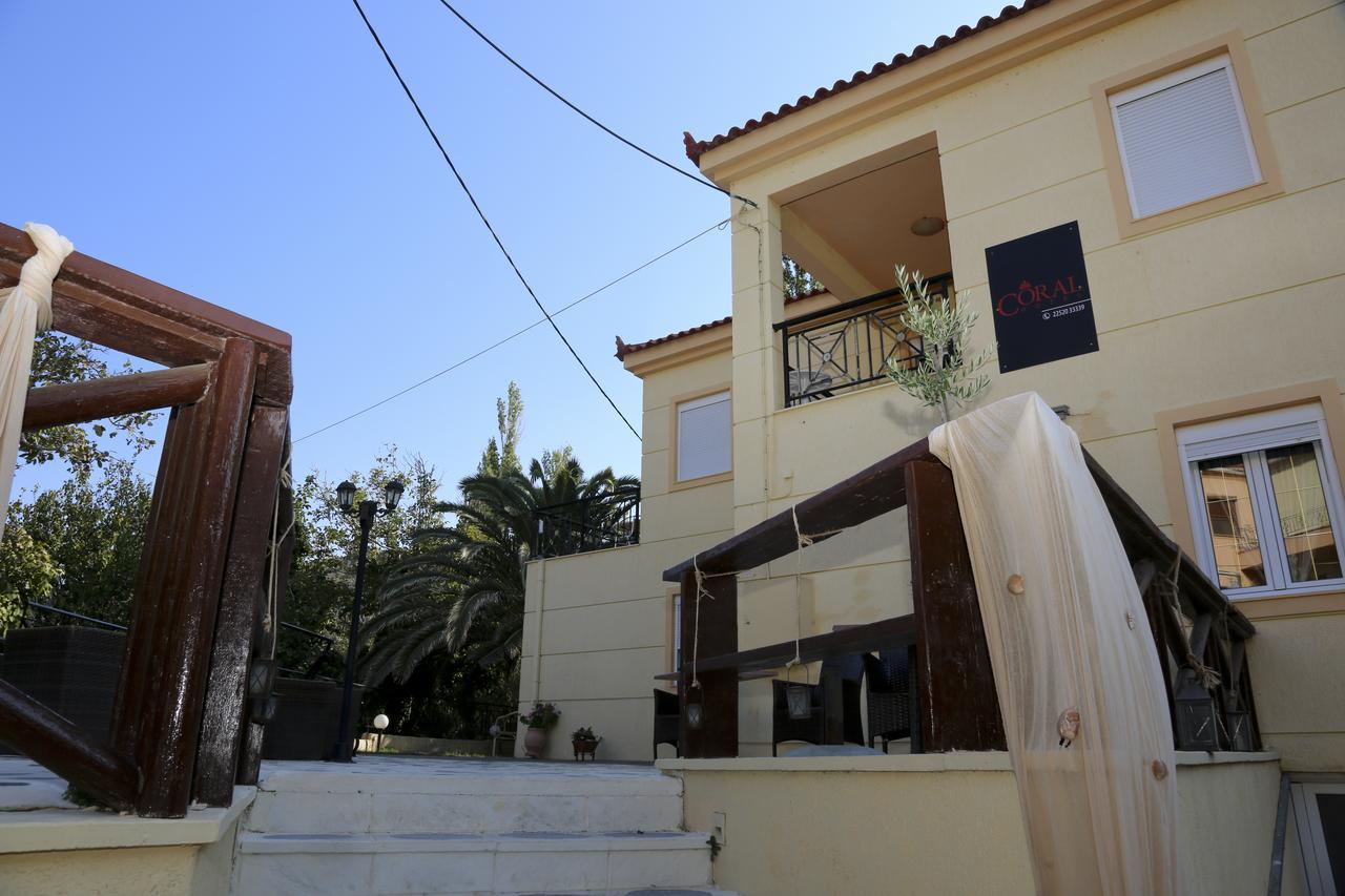 Coral Hotel Plomari Exterior foto